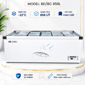 Tủ đông cửa kính SD/SC-858L