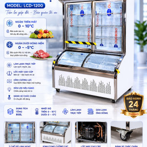 Tủ tích hợp 2 chế độ OUCBOLL LCD-1200