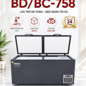 Tủ đông âm sâu -40 Oucboll BD/BC-758